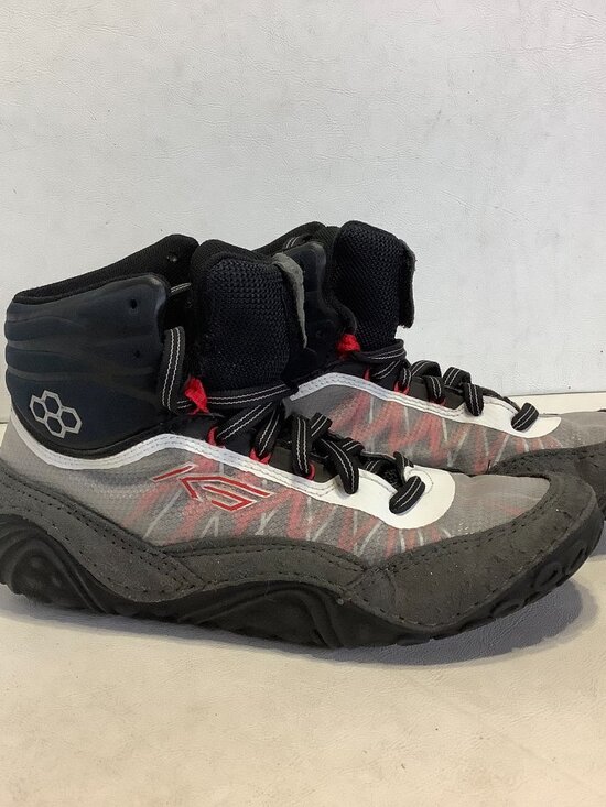 Rudis KS Infinity Wrestling Shoes Size M 5.5 W 7 Grey/Black/White main image 6